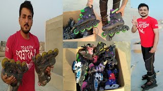 Lighthouse Shoes Market Part 2 Summer Inline Skating 2022  Pakistan Skating Stars [upl. by Ruthi31]