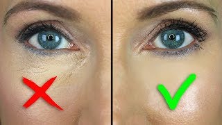 How to STOP Under Eye Concealer Creasing Mature Skin [upl. by Aneram]