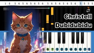 Christell  Dubidubidu chipi chipi chapa chapa dubi dubi daba daba PianikaMelodica Tutorial [upl. by Aletha793]