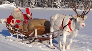 Papá Noel los mejores viajes en reno 🎅🦌 Bestof Santa Claus para los niños Laponia Finlandia [upl. by Valerle]