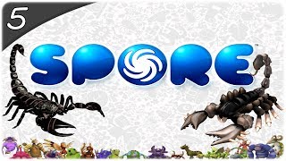 Spore  ESCORPIÃO DIZIMANDO OUTRAS RAÇAS 5 PTBR [upl. by Htnamas708]