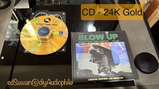 DIY Audiophile  24K Gold CD  Aqua Marine  Blow Up  Impex  TBM CD limited [upl. by Blanchette]