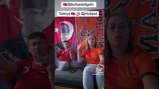 Turkije 1 🇹🇷🇳🇱 Nederland 2 ek2024 grappigfunnyek2024nederlandviraalturkey man en vrouw [upl. by Cord78]