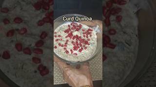 Curd Quinoa healthyrecipe tastyrecipe glutenfreerecipeproteinrichrecipe weightlossrecipe [upl. by Sarene]