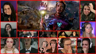 Reactors React To Iron Man Sacrifice Scene From Avengers Endgame Iron Man Death Scene Reaction [upl. by Atonsah365]