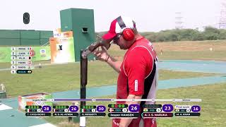 Highlights Skeet Men Delhi IND ISSF World Cup Final 2024 [upl. by Atiuqan631]