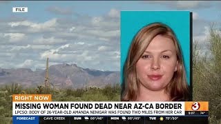 Missing California woman Amanda Nenigar found dead [upl. by Zamir]