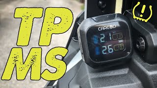 TPMS Moto⚠️ Come tengo sempre sotto controllo la pressione dei pneumatici della mia Africa Twin 1100 [upl. by Aiekahs265]