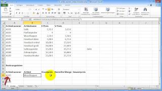 Excel 2010 Aufbau Part 44 Erstellen eines gemischten Bezugs mit komplexerer Formel [upl. by Ilyak630]