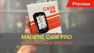 Magene C406 Pro Preview  Giveaway Alert  2K Sub Special  Cycling in Malaysia [upl. by Blain681]