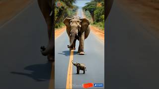 Majestic Giants The Grace and Power of Elephants Haven Buzz elephant shorts video [upl. by Naejeillib]