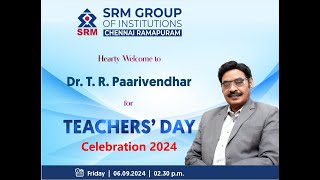 Teachers Day Celebrations  SRM Ramapuram [upl. by Lamee682]