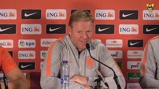 Bondscoach Koeman Tot nog toe valt de baan me er  VOETBAL INSIDE [upl. by Limaa]