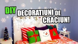 DIY Decoratiuni de Craciun pentru camera ❄️🎁🎄 [upl. by Brest]