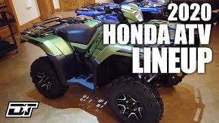 2020 Honda ATV Lineup Overview [upl. by Annoved829]