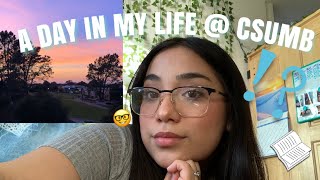 A Day In My Life As A College Student  CSUMB [upl. by Berte]