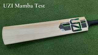 UZI Mamba Test 2024 Version Cricket Bat Review [upl. by Aicilyt164]