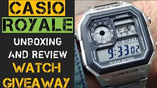 Casio Royale  Worlds Most Value For Money Watch  AE1200WHD  5000 Subscribers Giveaway 🔥 [upl. by Gerc516]