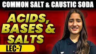 Acids Bases amp Salts  Common Salt amp Caustic Soda By Tapur Maam [upl. by Aceber]