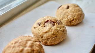 Best Eggless Oatmeal Chocolate Chip Cookies  Healthy Easy and Quick Recipe [upl. by Arorua629]