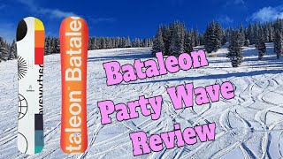 The 2024 Bataleon Party Wave Snowboard Review [upl. by Ykcor]