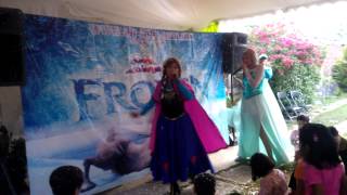 SHOW INFANTIL FROZEN ELSA Y ANA 57447246 [upl. by Nedle]