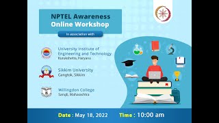 LIVE  NPTEL  Local Chapter Awareness Workshop [upl. by Kcirddor823]