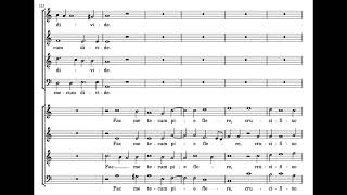 Stabat Mater G da Palestrina Score Animation [upl. by Cirnek]