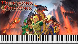 Dungeons And Dragons 80s Cartoon Theme  Bullbayliss Music [upl. by Akived]