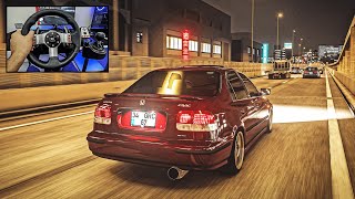 Tuğçe Kandemir  Yanlış l Simge  Aşkın Olayım Honda Civic 16 VTİ  Assetto Corsa [upl. by Jodi824]