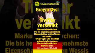 spiegel Talkshows Feldenkirchen gregorgysi Gysi Wessis Arroganz [upl. by Misty]