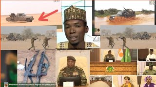 Labarun Hausa na Niger🇳🇪Arangamar Sojojin Niger🇳🇪Yan iskan daji1992024General tciani ministocin [upl. by Lombardy631]