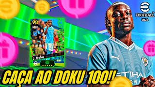 PACKOPEN LAELE em BUSCA do DOKU 100 de OVERAL no eFootball 2024 MOBILE [upl. by Eleets]