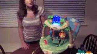 FisherPrice Rainforest Bouncer [upl. by Anastasius392]