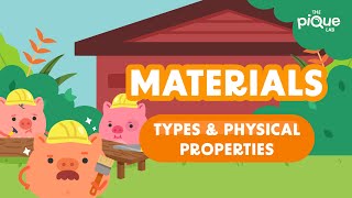 Materials Types amp Physical Properties  Primary School Science Animation [upl. by Styles]