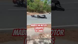 BILIS NG MOTOR LUMAMPAS SA CANAL motorcycle motorcycle ytshorts ytviral youtubeshorts [upl. by Aylmer]