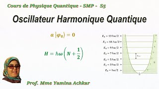 Cours de physique quantique SMP  Loscilateur harmonique quantique  Partie 2 [upl. by Kral]