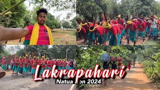 Lakrapahari natua don 🕺 new santali vlog video  sushil and Sushila vlogs [upl. by Dub]