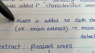 Olfactory Indicators  Class 10 Chemistry  NCERT CBSE BOARD 20242025 [upl. by Meerek]