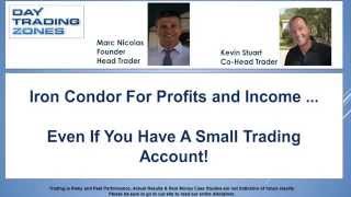 Iron Condor Options Trading Strategies by DayTradingZones  Real Traders Webinar [upl. by Biddy755]