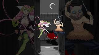 Demon Slayer vs demon slayer Who winsdemonslayer trending anime tanjiro animeedit [upl. by Drofiar]