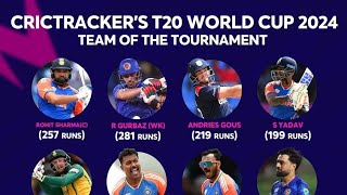 Icc Team Of the Tournament T20 WORLD CUP 2024  Best Team of T20 WORLD CUP 2024 [upl. by Painter]