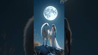 Under the Full Moon A Woman’s Grace and Her Magical Companion [upl. by Jillian]