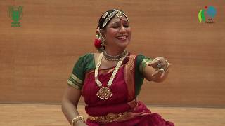 Padma Shri Dr Nartaki Nataraj Dance Performance at ICAR NAARM on 11 02 2019 [upl. by Nelag662]