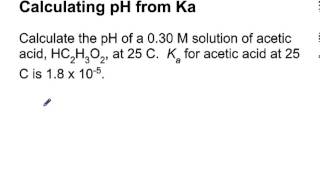 123 Acid Dissociation Constant Ka [upl. by Alphonsine]