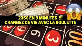 methode roulette 235e en 3 minutes mode réel [upl. by Ruhtracm]