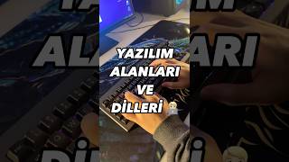 Yazılım Alanları Ve Dilleri keşfetbeniöneçıkar yazılım trending yazılımcı developer keyboard [upl. by Ymmat]