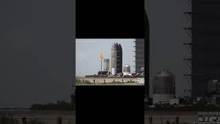 Test Tank 3 moved New launch tower testing at Space X space science astronomy nasa news [upl. by Adihsar]