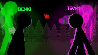 Denki vs Techno OFFICIAL Sticknodes pro [upl. by Ahrat]