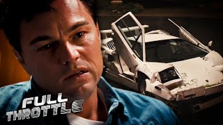 Leonardo DiCaprio DESTROYS A Lamborghini Countach  The Wolf Of Wall Street  Full Throttle [upl. by Annauj]